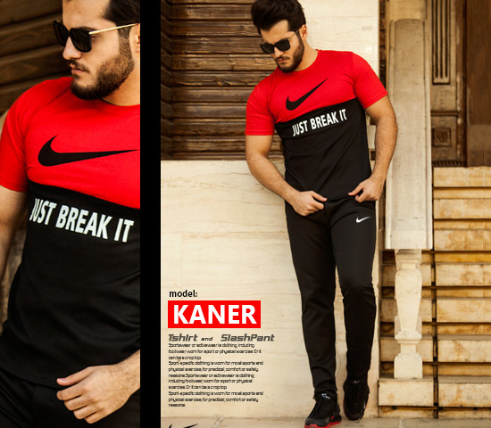 ست تیشرت وشلوار Nike مدل Kaner
