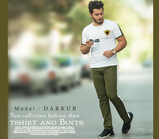 ست تیشرت و شلوار مردانه مدل Darkub