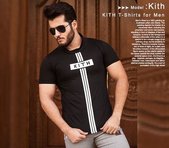 تیشرت مردانه مدل kith