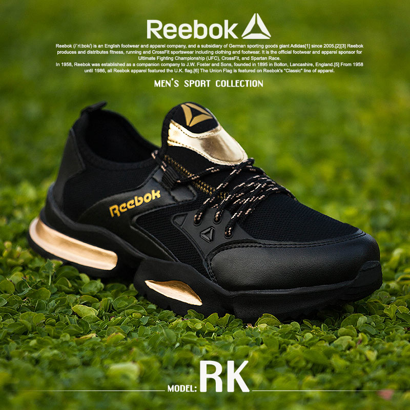 عکس محصول کفش مردانه Reebok مدل  RK (مشکی)