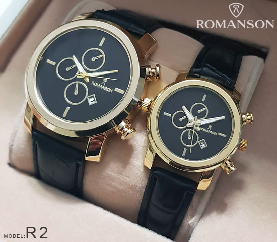 ست ساعت مچی Romanson مدل R2 مشکی ست ساعت مچی Romanson مدل R2 مشکی