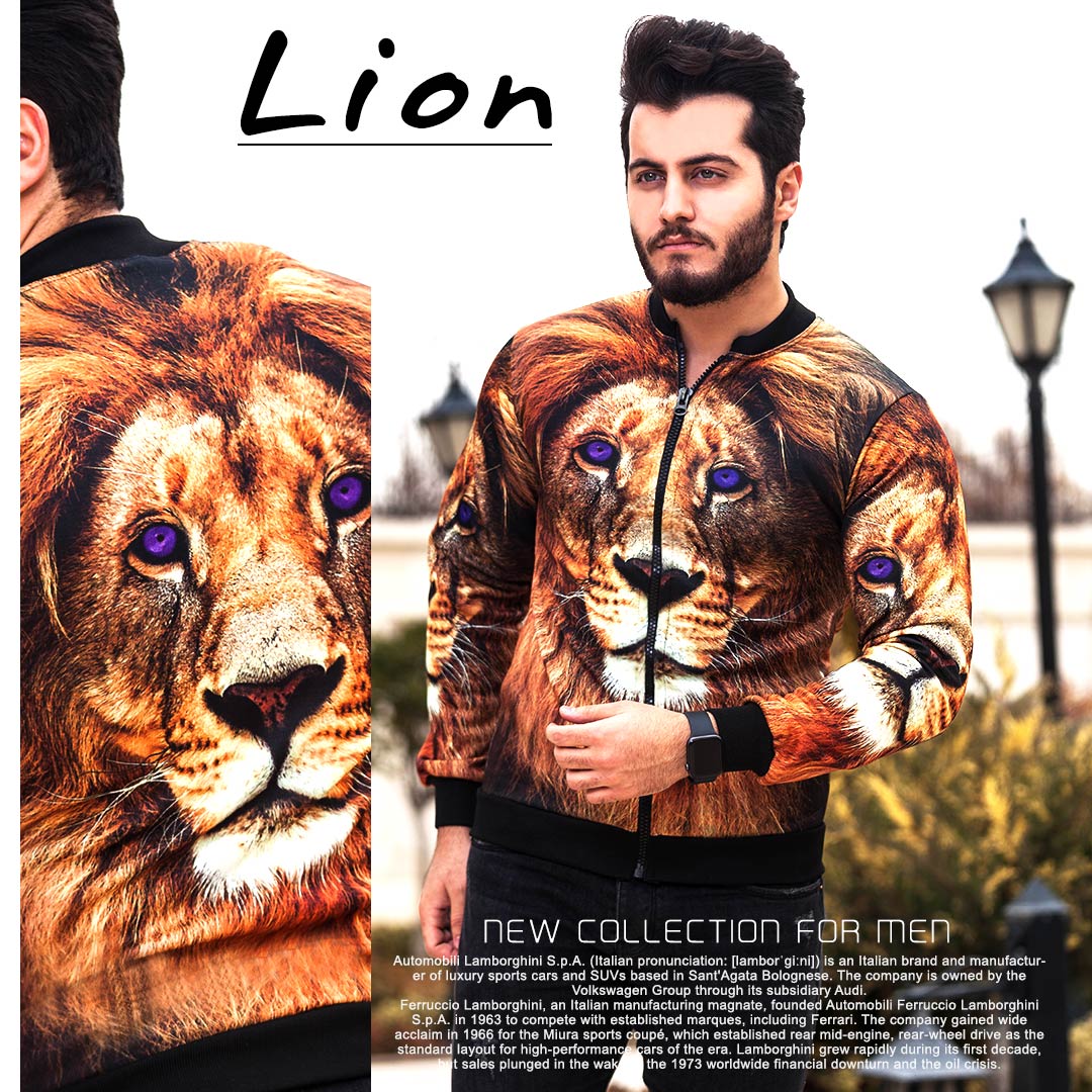 عکس محصول سويشرت مردانه مدل Lion
