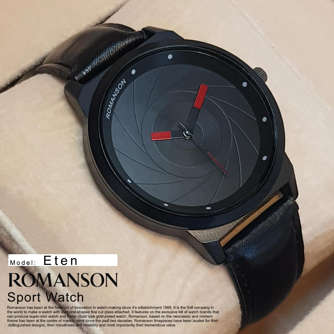 عکس محصول ساعت مچی Romanson مدل Eten ( مشکی)