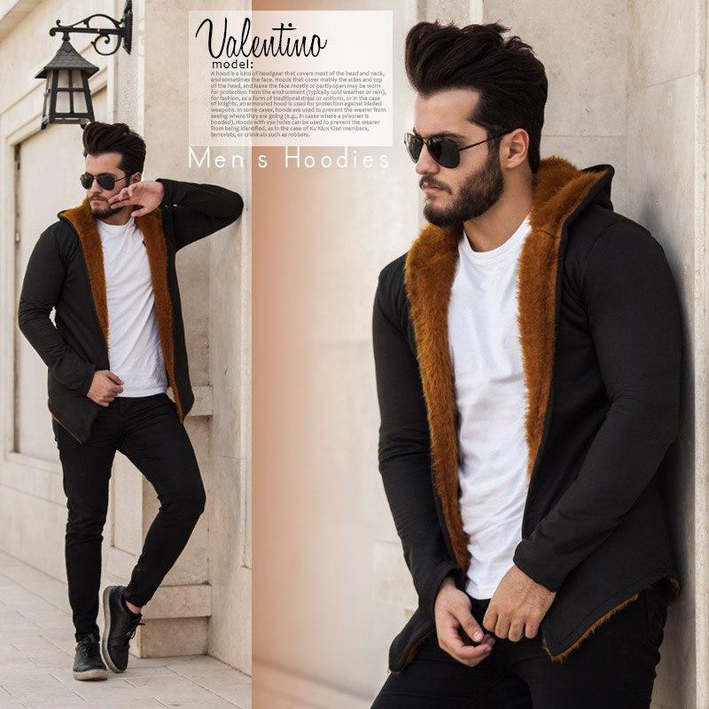 عکس محصول هودی مردانه مدل Valentino