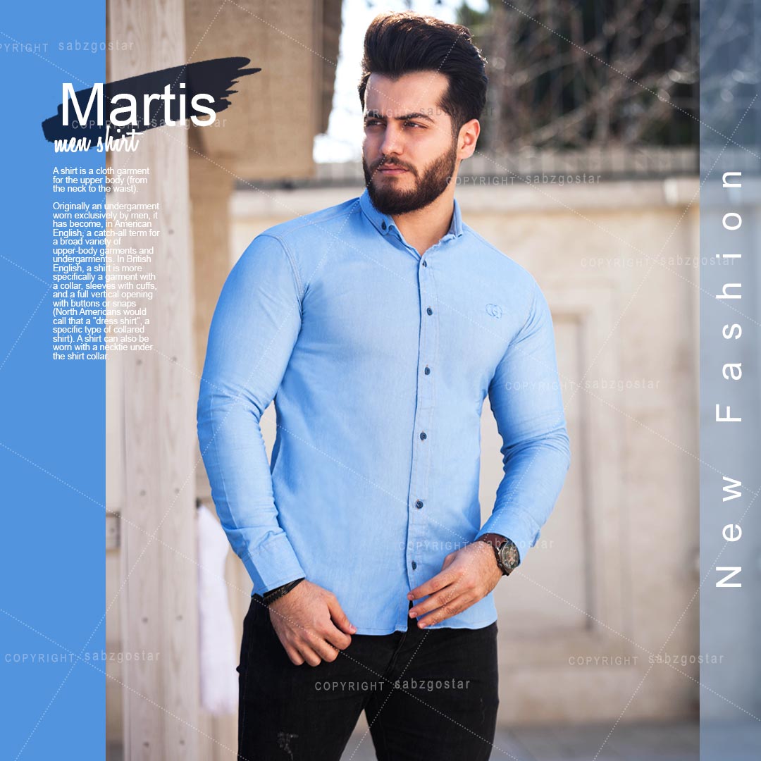 عکس محصول پیراهن مردانه  مدل Martis