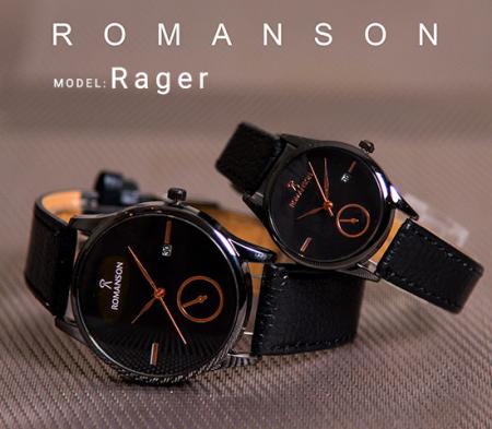 ست ساعت مچيRomanson مدل Rager (صفحه مشكي)