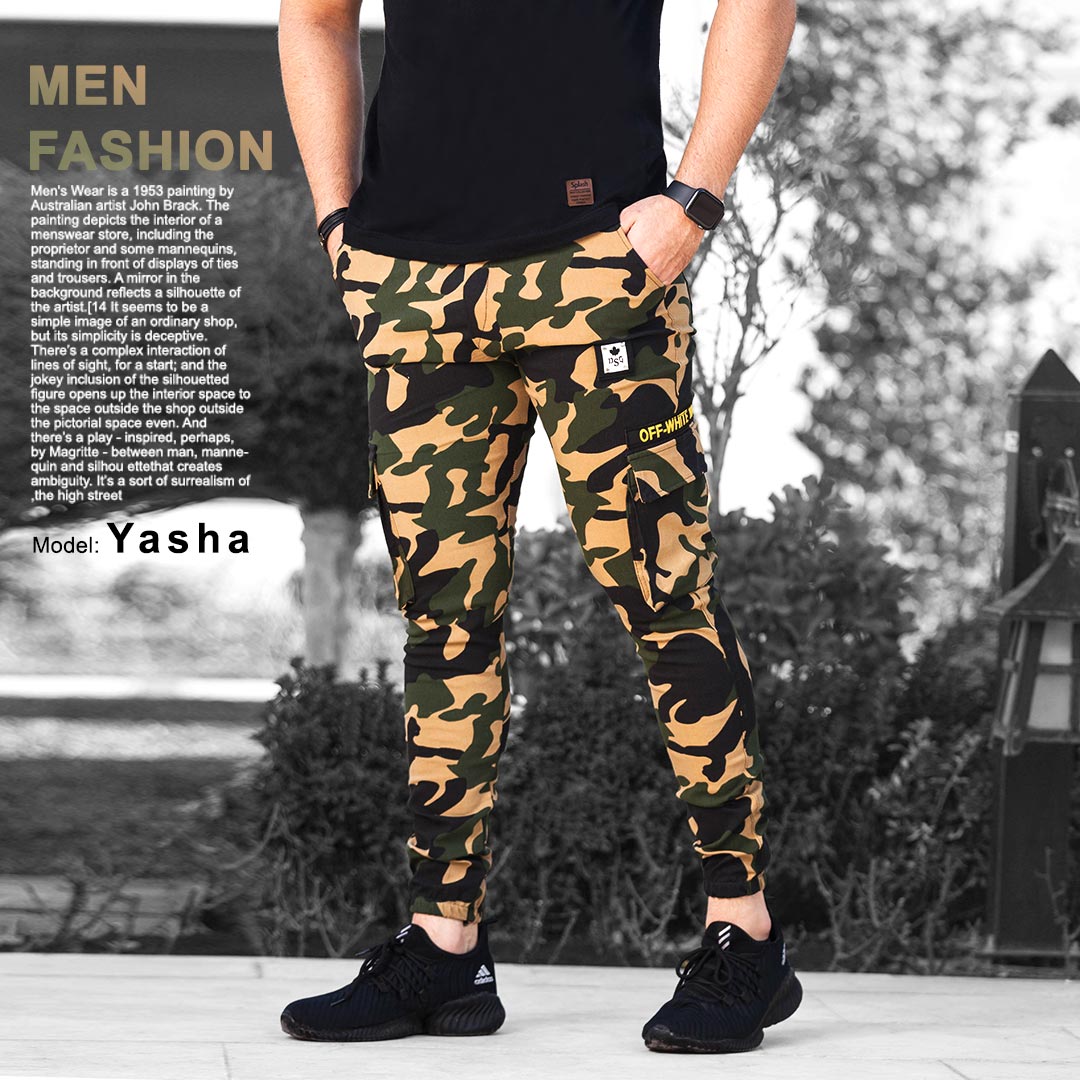 عکس محصول شلوار اسلش ارتشی مردانه مدل Yasha