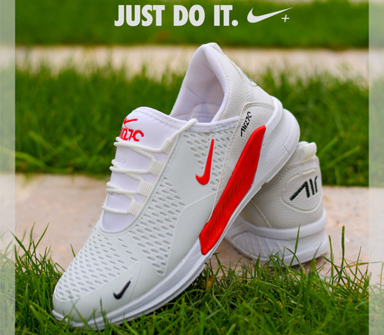 کفش مردانه Nike مدل 27C سفید کفش مردانه Nike مدل 27C سفید