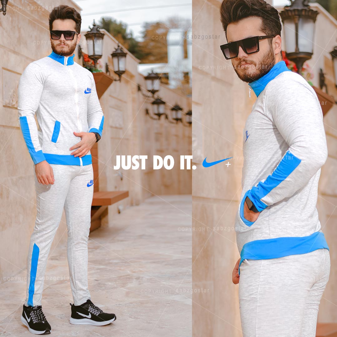 عكس محصول ست سويشرت و شلوار مردانه Nike مدل Lukas