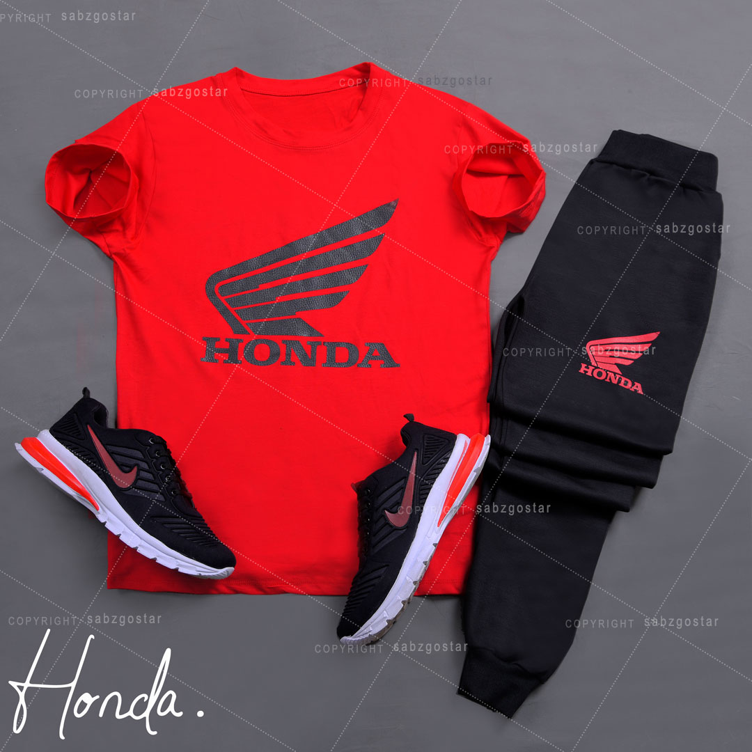 عکس محصول ست تیشرت و شلوار مردانه Honda مدل Bimer