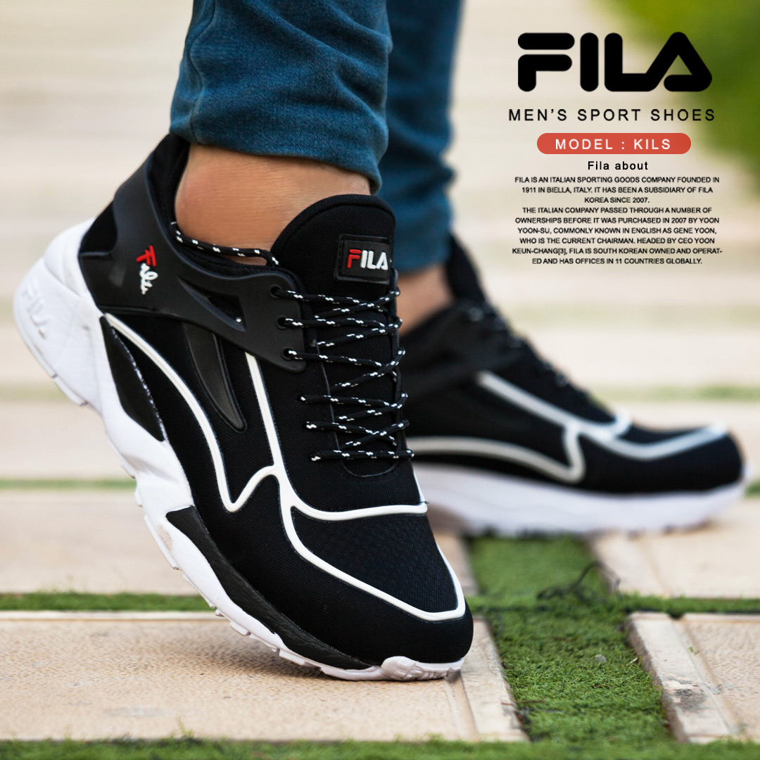 عکس محصول کفش مردانه Fila مدل Kils ( سفید)