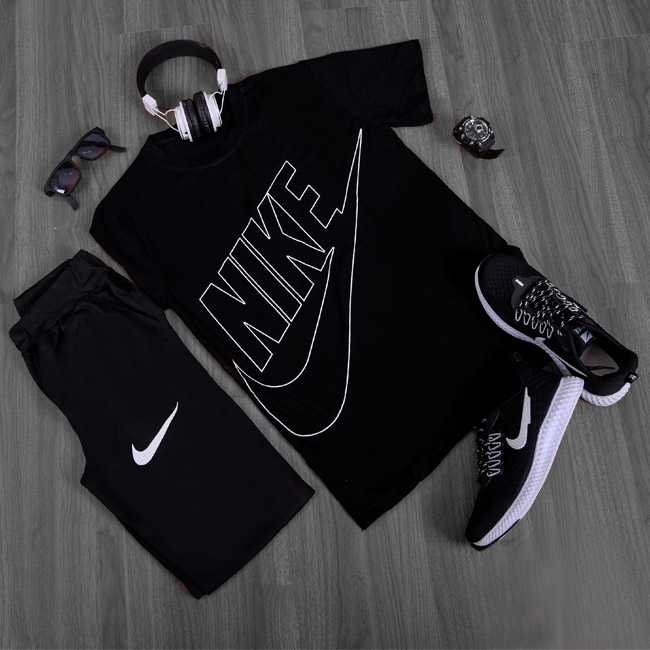 ست تیشرت و شلوار Nike مدل Andre مشکی