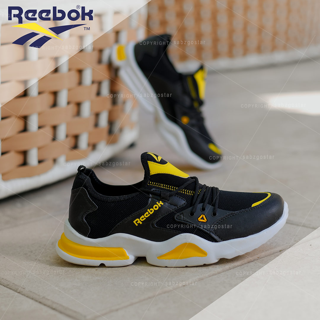 عکس محصول کفش مردانه Reebok مدل Rk (سفید،مشکی)
