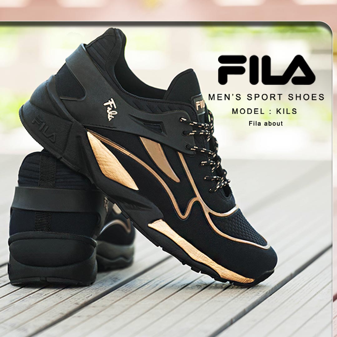 عکس محصول کفش مردانه Fila مدلKils (gold)
