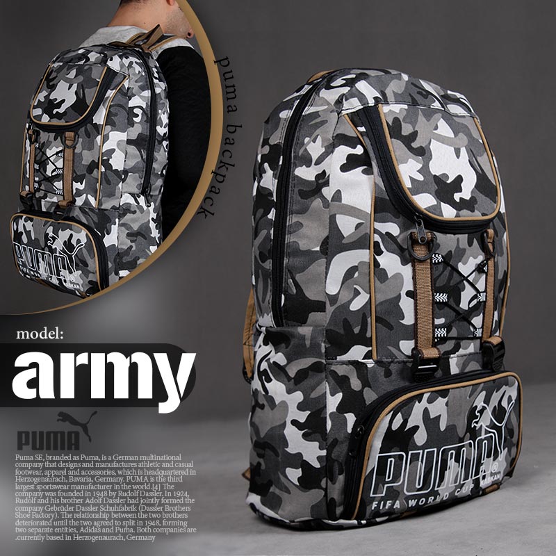کوله پشتی puma مدل army