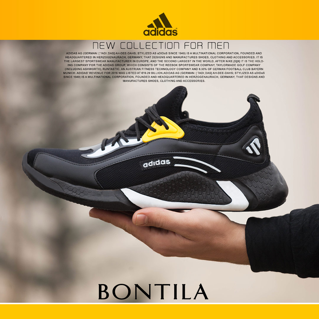 عکس محصول کفش مردانه Adidas مدل Bontila( مشکي )