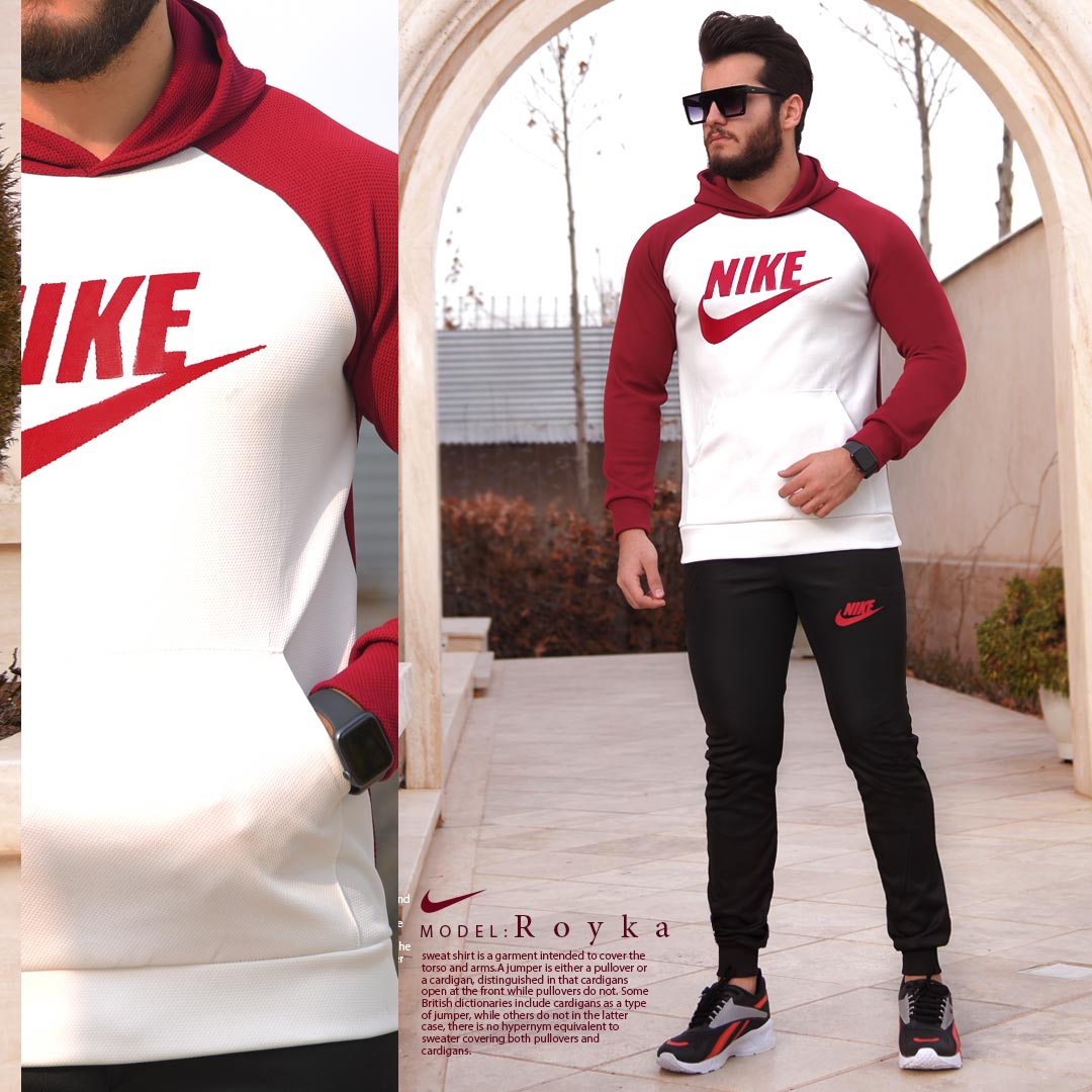 عکس محصول ست سويشرت وشلوار مردانه Nike مدل Royka