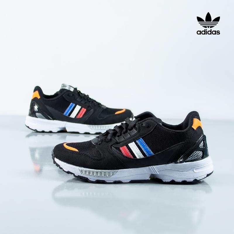 خرید پیامکی کفش مردانه adidasمدل TORSION(مشکی نارنجی)