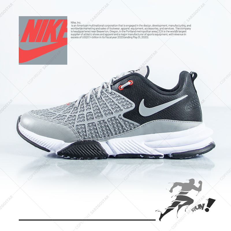 کفش مردانه Nike مدل Shobiz(طوسی مشکی) اینستاگرام و تلگرام