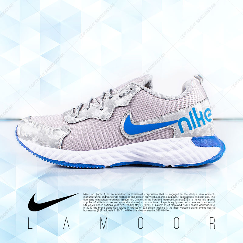 خرید پیامکی کفش مردانه Nike مدل Lamoor(طوسی)